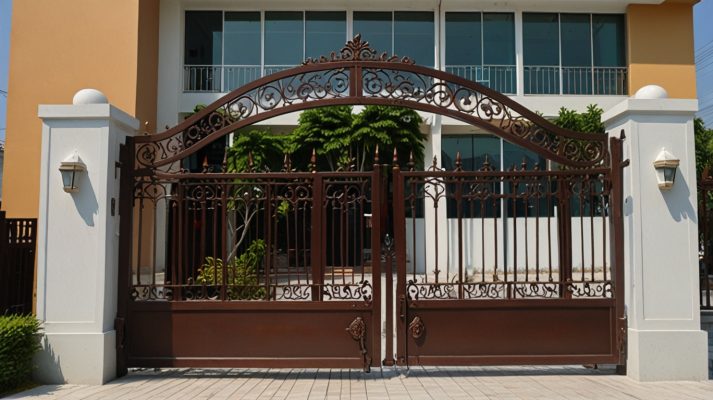 Cung cấp cửa cổng sắt cnc laser